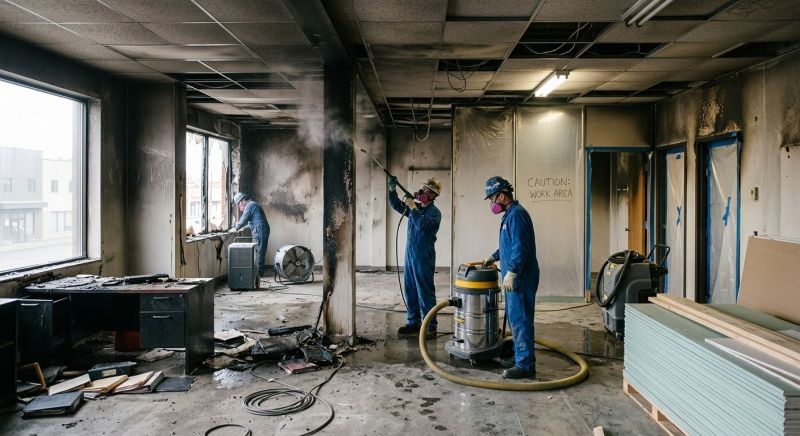Commercial Fire Damage Repair in Austin, TX
