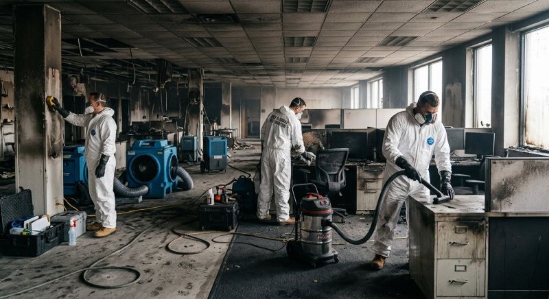 Commercial Smoke Restoration in Napa, CA