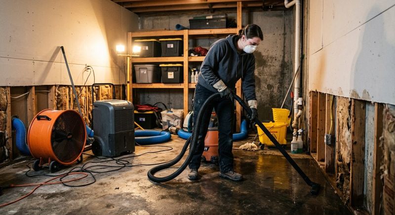Crawl Space Water Remediation in Chandler, AZ