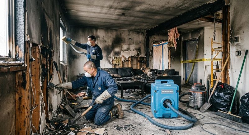 Fire Damage Cleaning in Marin County, CA