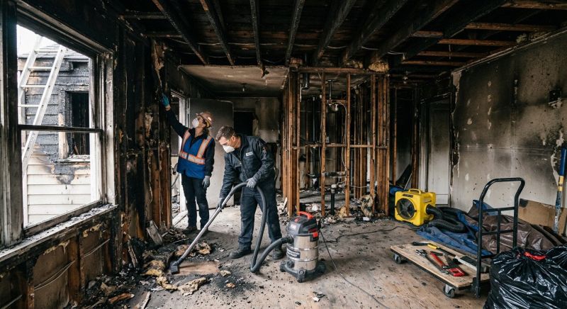 Fire Damage Reconstruction in Sonoma County, CA
