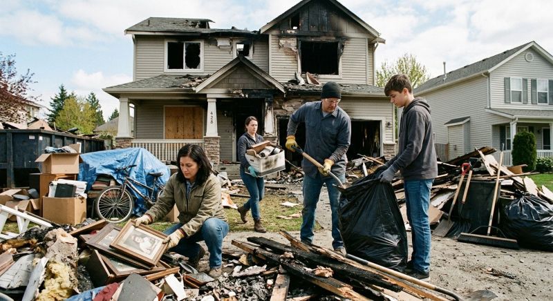 Residential Fire Restoration in Mesa, AZ
