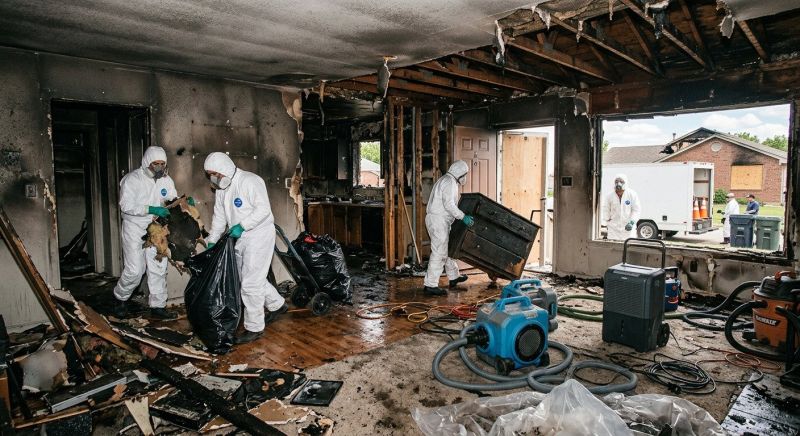 Residential Fire Restoration in Sonoma County, CA