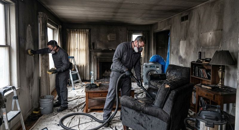 Smoke Damage Remediation in Marin County, CA