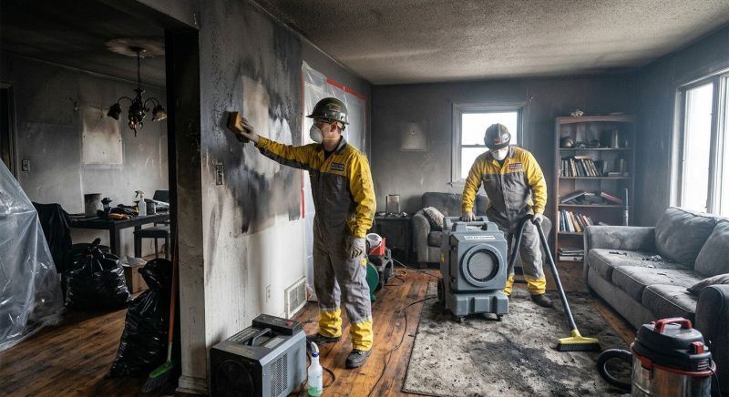Smoke Damage Restoration in Santa Rosa, CA