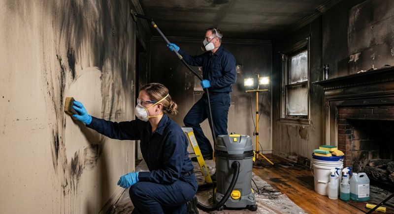 Soot Cleaning in Sonoma County, CA
