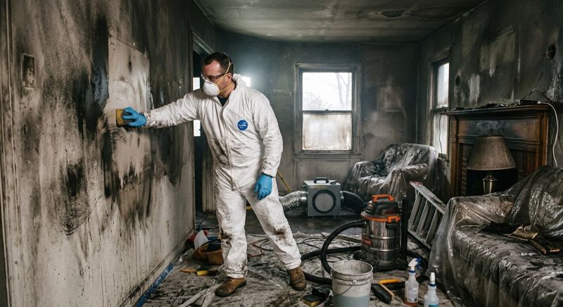 Soot Damage Cleanup in Santa Rosa, CA