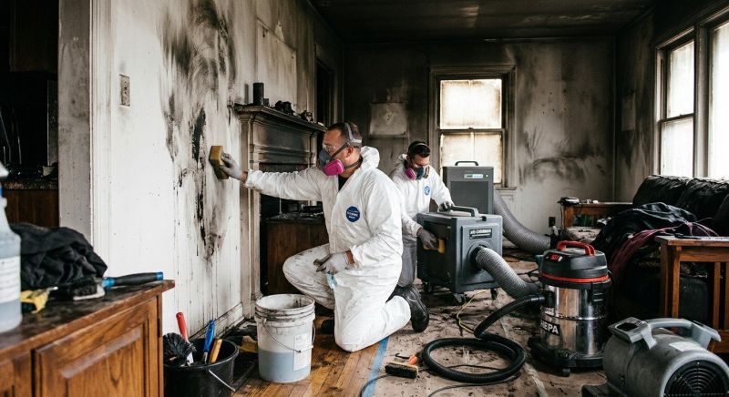 Soot Damage Cleanup in Napa, CA