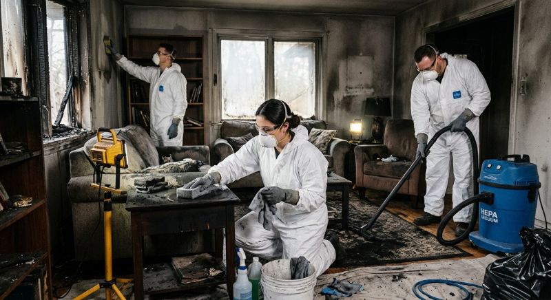 Soot Damage Repair in Sonoma County, CA