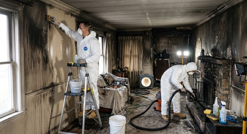Soot Damage Restoration in Austin, TX