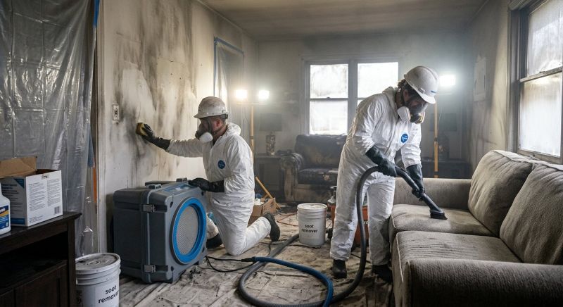Soot Restoration Service in Napa, CA