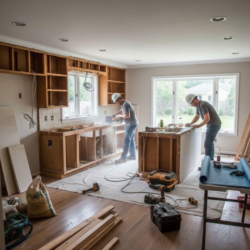 Stairwell Renovation in Alpharetta, GA