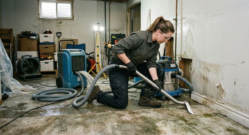 Water Damage Cleanup in Mesa, AZ